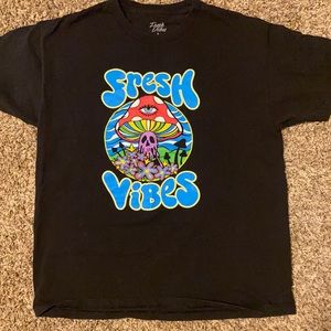 Fresh vibes trippy tee